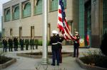 Santiago05+USMarines+take+down+flag.JPG